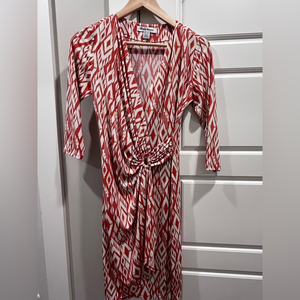 Tommy Bahama Ikat Clara faux wrap dress